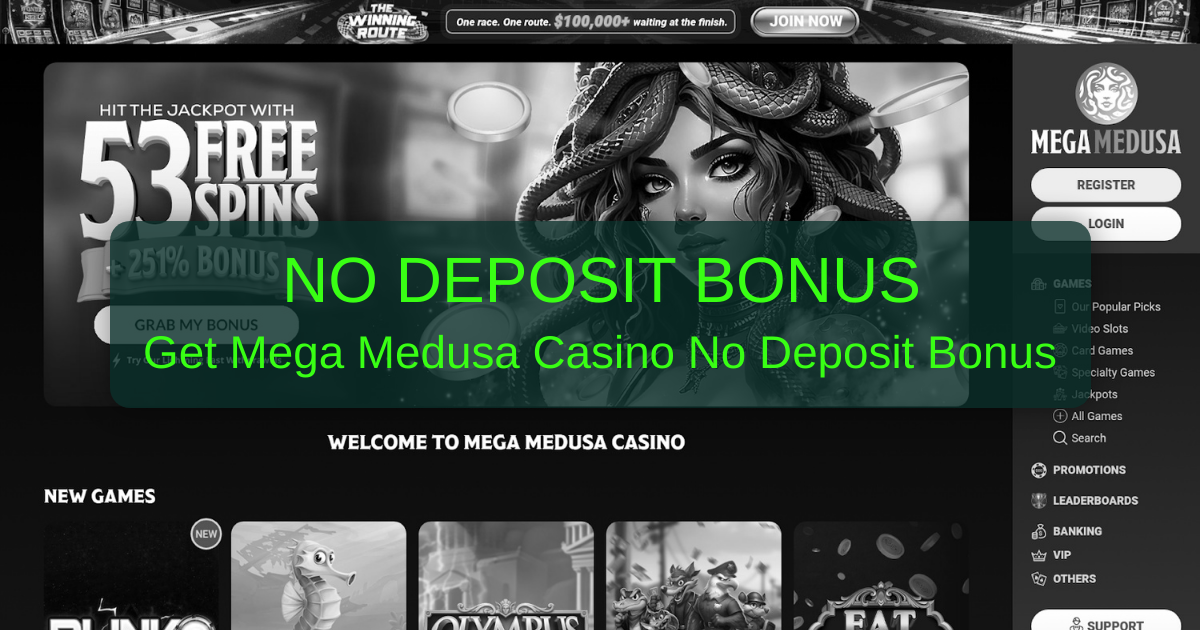 Mega Medusa Casino Bonus | Verified No Deposit Bonus Australia 2026