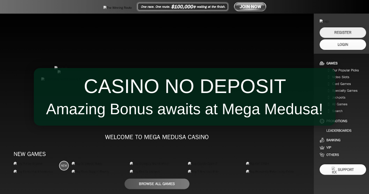 Mega Medusa Casino Bonus: Top No Deposit Bonus Australia 2026